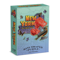 New York Mini Shaped Jigsaw Puzzle 100 Piece Puzzles Wendy Gold 