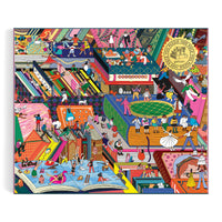 Novel Neighborhood 1000 Piece Foil Puzzle Hye Jin Chung 