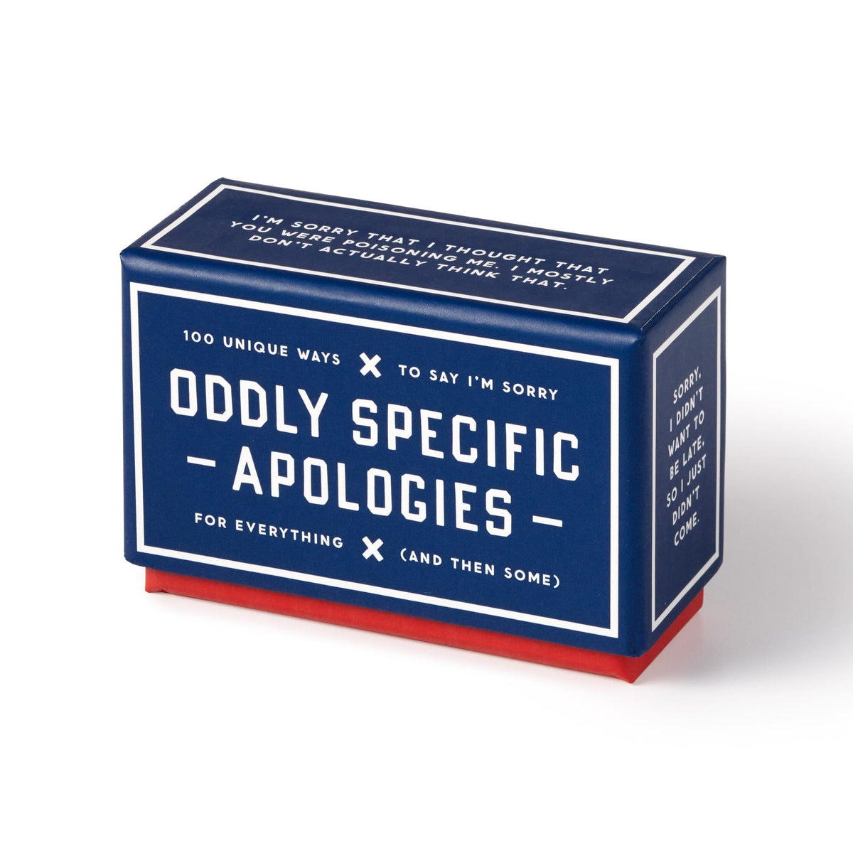 Oddly Specific Apologies Card Games Brass Monkey 