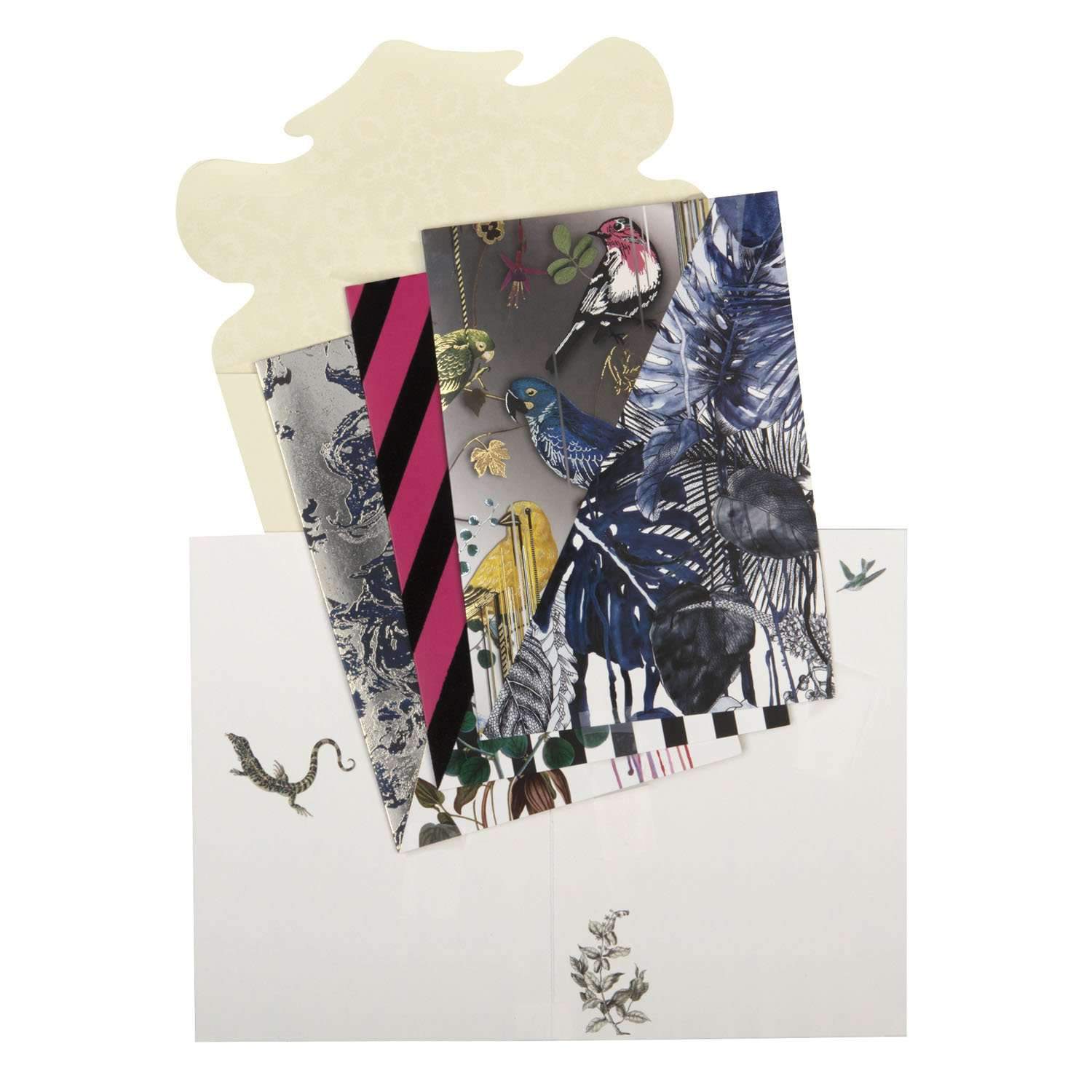 Orchid's Mascarade Boxed Notecards | Galison