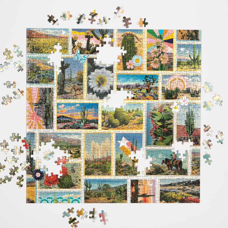 Painted Desert 500 Piece Jigsaw Puzzle 500 Piece Puzzles Galison 