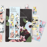 Painted Petals Magnetic Bookmark Bookmarks Galison 
