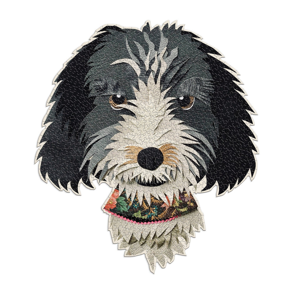 Paper Dogs 750 Piece Shaped Puzzle Galison 