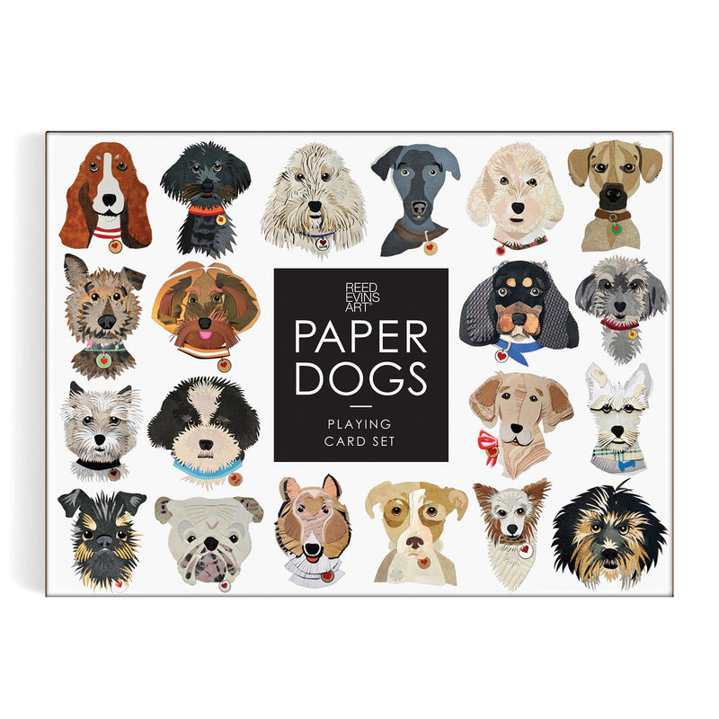 Paper Dogs Playing Card Set Galison 