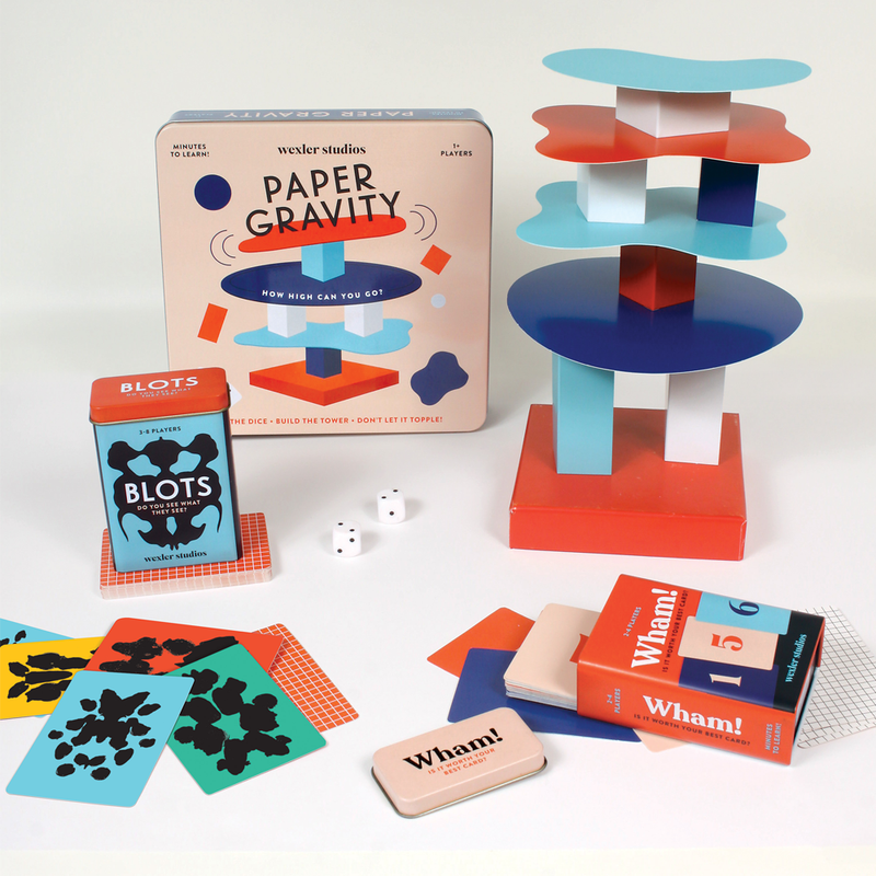Paper Gravity Game Dice Games Wexler Studios Collection 