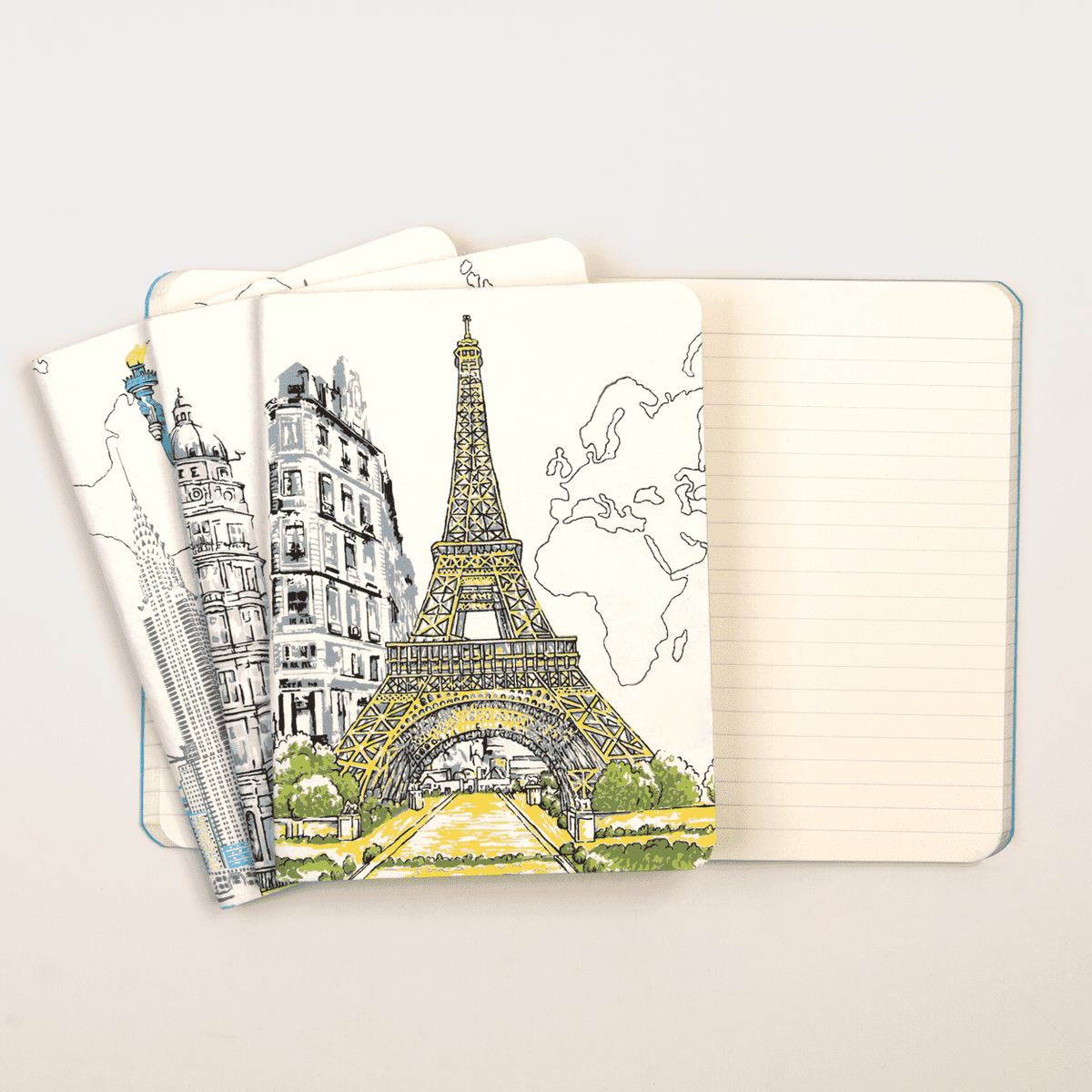 Paris Eiffel Tower Handmade Journal Journals and Notebooks Galison 