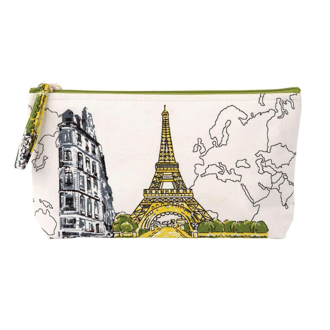Paris Eiffel Tower Handmade Pouch Handmade Pouches Galison 