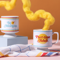 Part-time Adult Ceramic Mug Ceramic Mugs Brass Monkey 