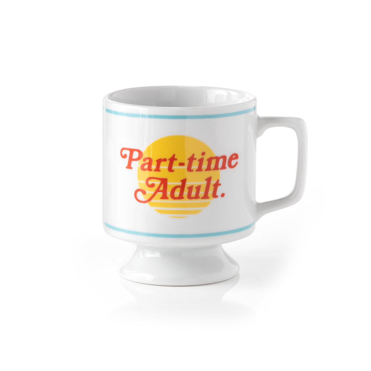 Part-time Adult Ceramic Mug Ceramic Mugs Brass Monkey 