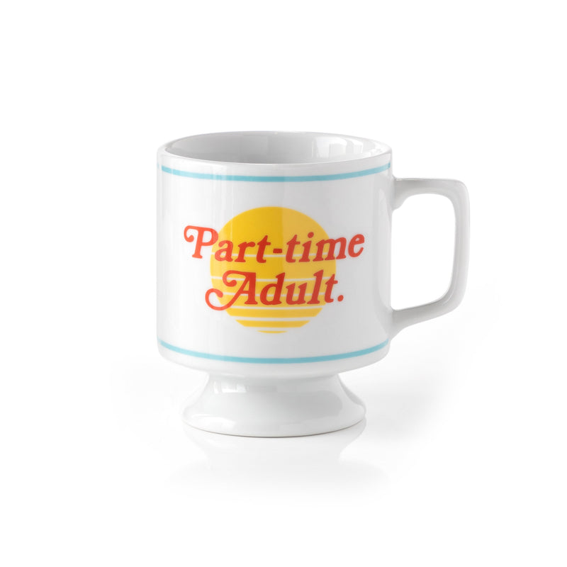 Part-time Adult Ceramic Mug Ceramic Mugs Brass Monkey 