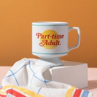 Part-time Adult Ceramic Mug Ceramic Mugs Brass Monkey 