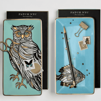 PATCH NYC Owl Tray Porcelain Trays Galison 
