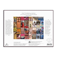 Patterns of India: A Journey Through Colors, Textiles and the Vibrancy of Rajasthan 1000 Piece Jigsaw Puzzle 1000 Piece Puzzles Christine Chitnis 