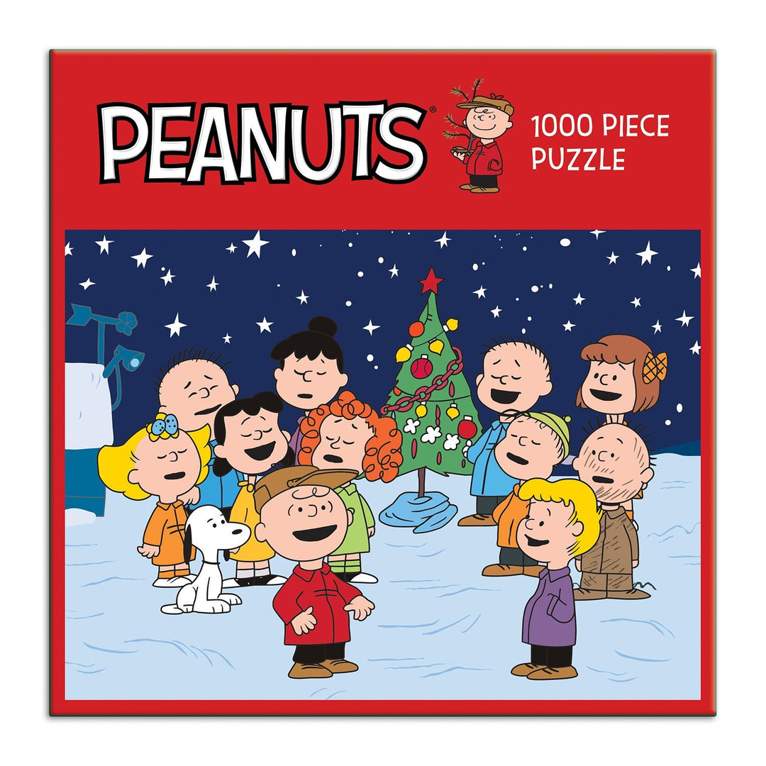 Peanuts Christmas 1000 Piece Puzzle Holiday 1000 Piece Puzzles Galison 