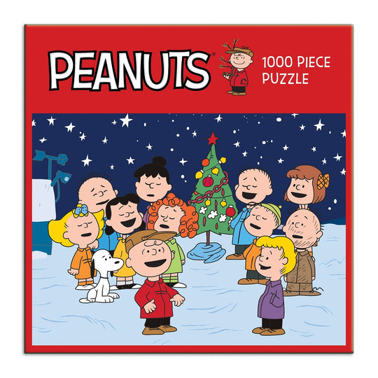 Peanuts Christmas 1000 Piece Puzzle Holiday 1000 Piece Puzzles Galison 