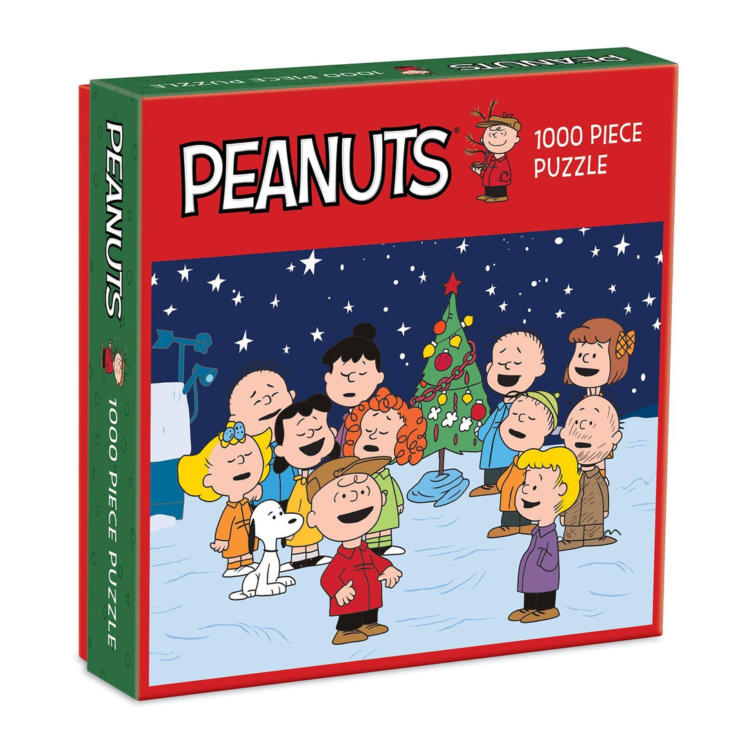 Peanuts Christmas 1000 Piece Puzzle Holiday 1000 Piece Puzzles Galison 