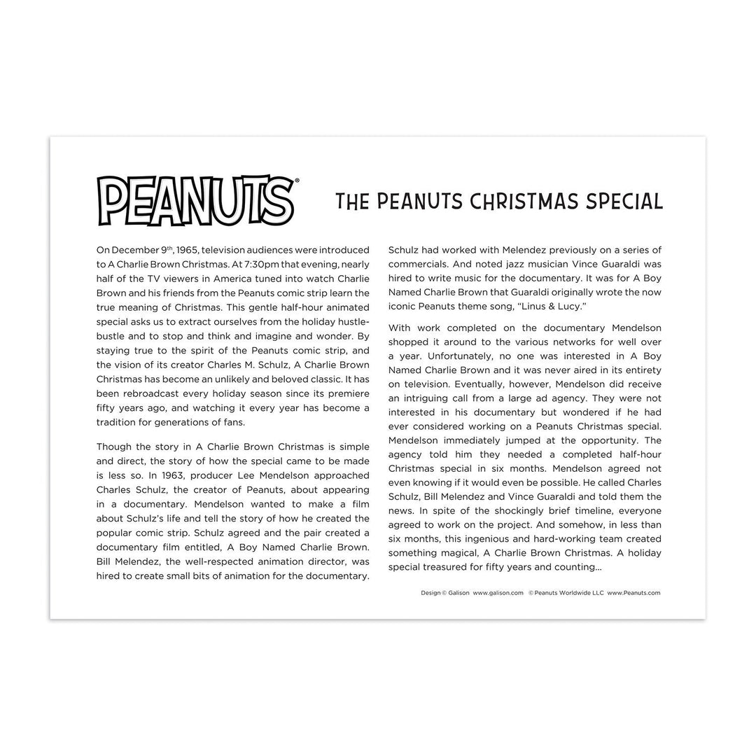 Peanuts Christmas 1000 Piece Puzzle Holiday 1000 Piece Puzzles Galison 