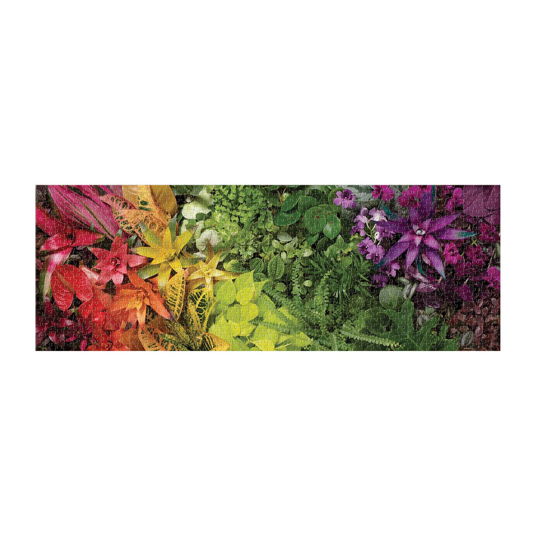 Plant Life 1000 Piece Panoramic Jigsaw Puzzle Panoramic Puzzles Galison 