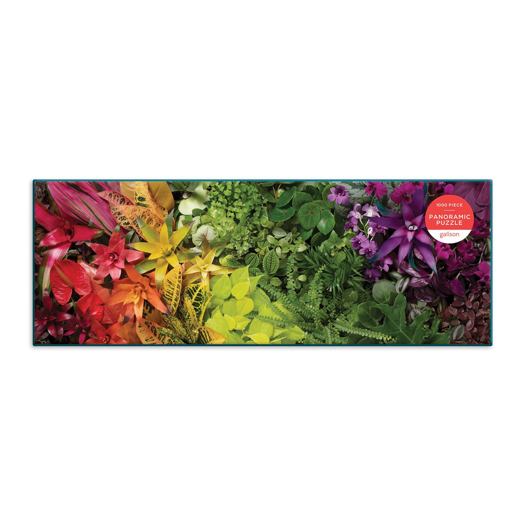 Plant Life 1000 Piece Panoramic Jigsaw Puzzle Panoramic Puzzles Galison 