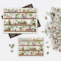 Plant Shelfie 1000 Piece Jigsaw Puzzle 1000 Piece Puzzles Frankie Penwill 