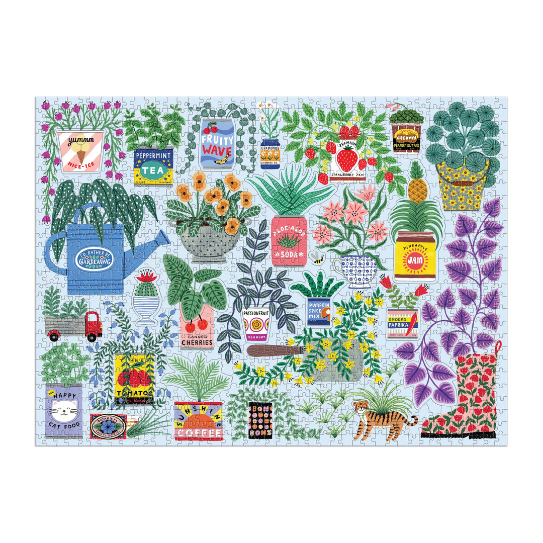 Planter Perfection 1000 Piece Puzzle with Shaped Pieces Puzzles Holly Maguire 