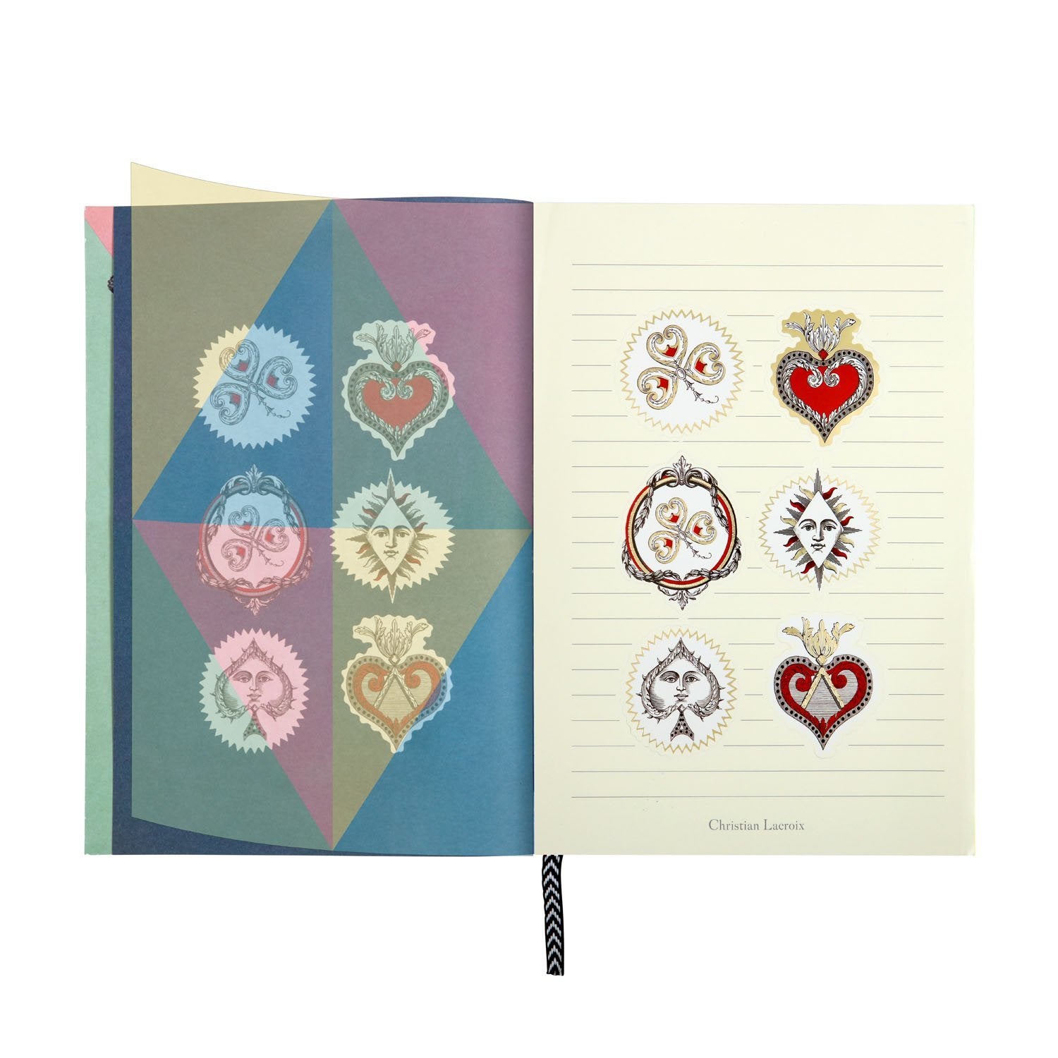 Poker Face A5 Layflat Notebook | Galison