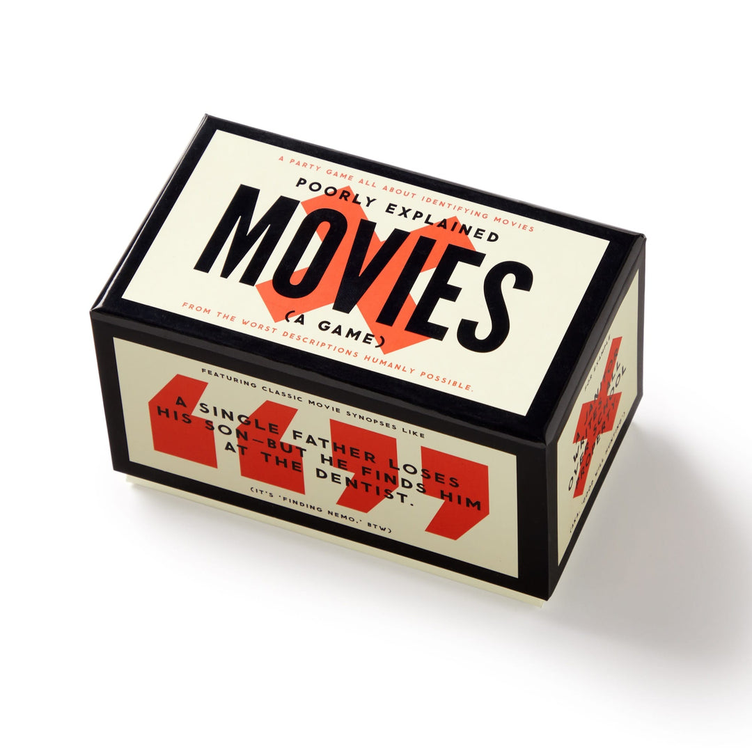 Poorly Explained Movies Game Card Games Brass Monkey 