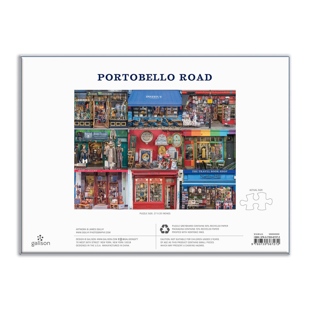Portobello Road 1000 Piece Puzzle 1000 Piece Puzzles James Ogilvy Collection 