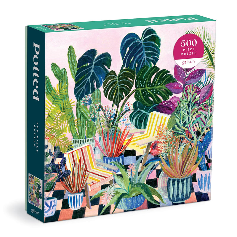 Potted 500 Piece Puzzle Galison 