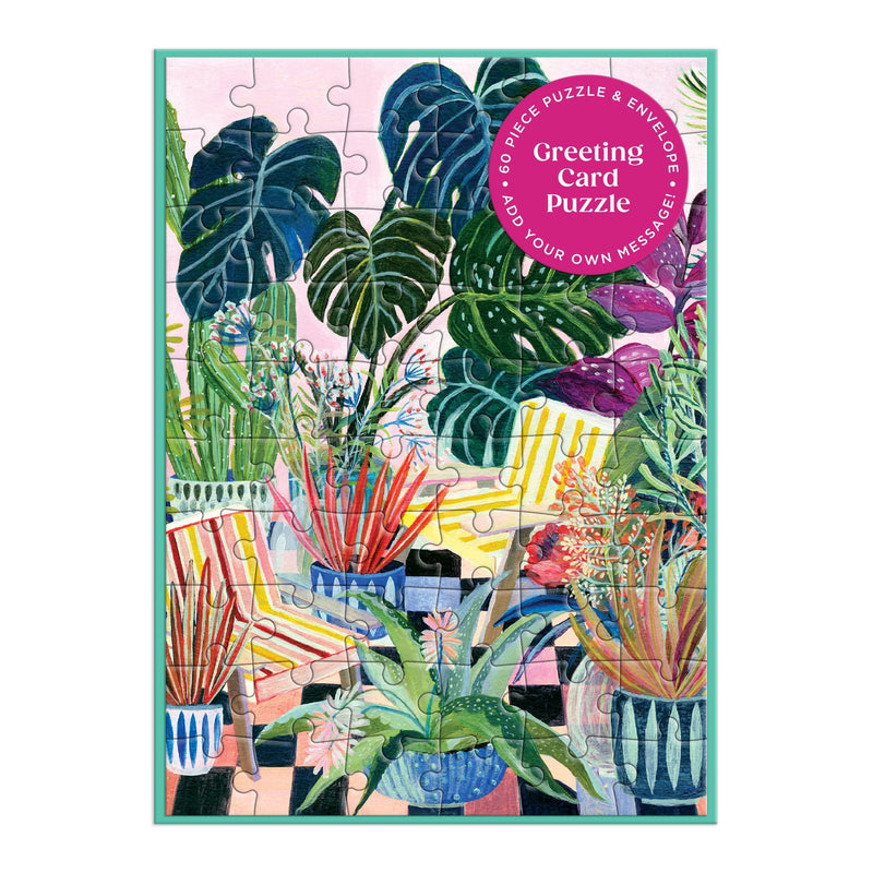 Potted Greeting Card Puzzle Greeting Card Puzzles Maria Laura Garcia Serventi 