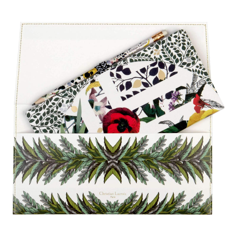 Primavera Notebook In Pouch With Pen Christian Lacroix Notebooks and Journals Christian Lacroix 