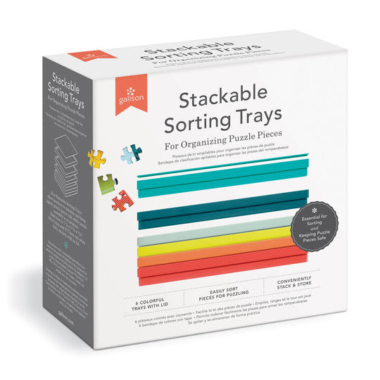 Puzzle Sorting Tray Set Galison 