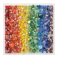 Rainbow Marbles 500 Piece Puzzle 500 Piece Puzzles Galison 
