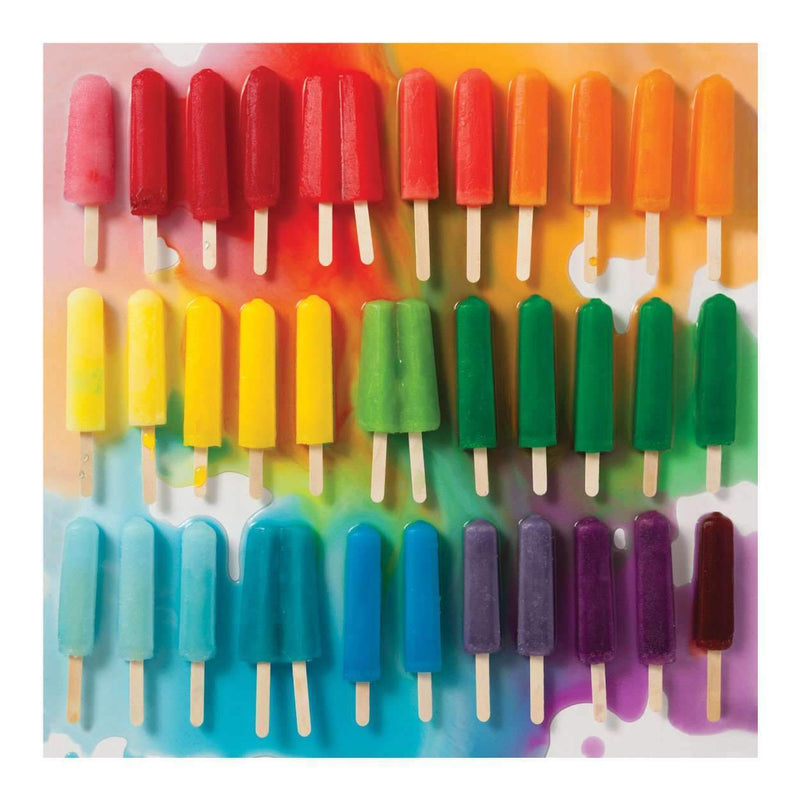Rainbow Popsicles 500 Piece Puzzle 500 Piece Puzzles Galison 