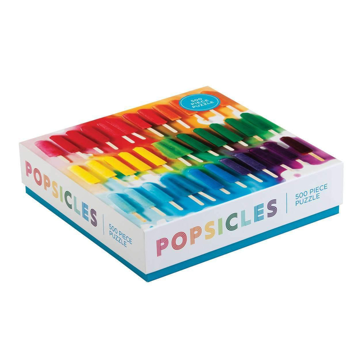 Rainbow Popsicles 500 Piece Puzzle 500 Piece Puzzles Galison 