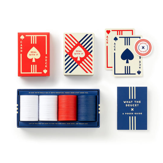 Raise The Stakes Poker Game Set Card Games Brass Monkey 