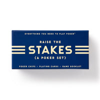 Raise The Stakes Poker Game Set Card Games Brass Monkey 