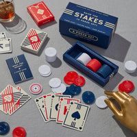 Raise The Stakes Poker Game Set Card Games Brass Monkey 