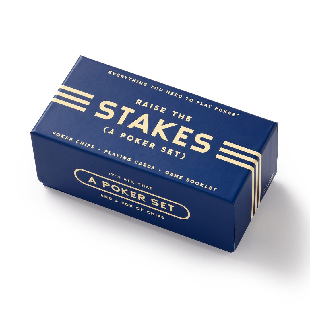 Raise The Stakes Poker Game Set Card Games Brass Monkey 
