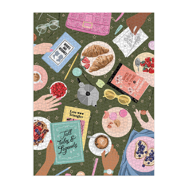 Reader's Society 1000 Piece Puzzle 1000 Piece Puzzles Ana Hard 