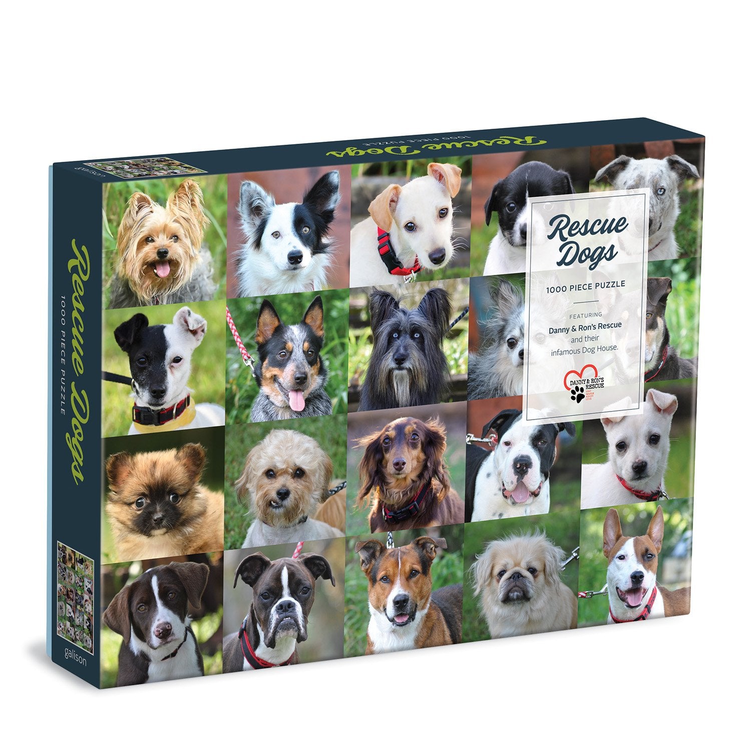 Rescue Dogs 1000-Piece Jigsaw Puzzle | Galison