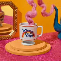 Rise & Sigh Pedestal Mug Brass Monkey 