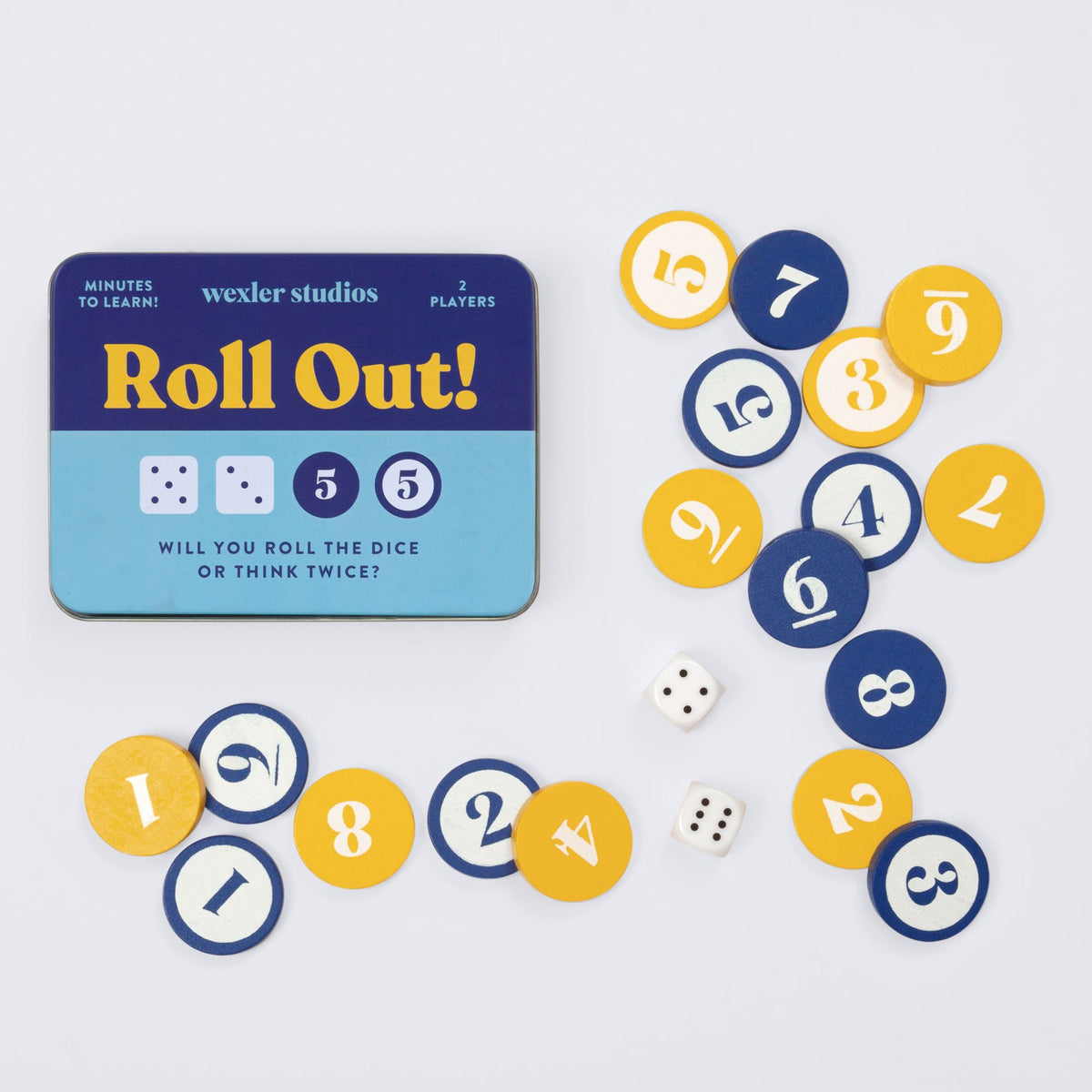 Roll Out! Dice Game Board Games Wexler Studios 