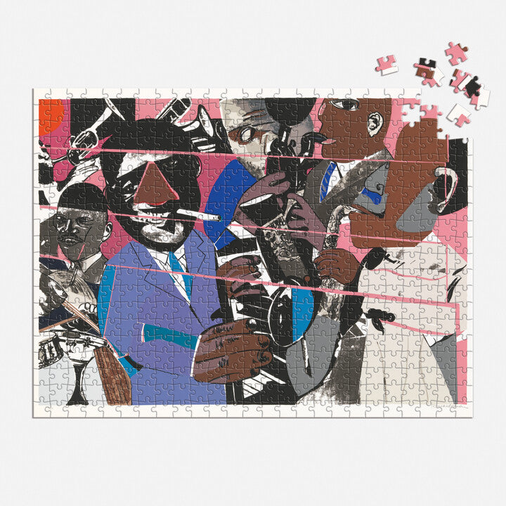 Romare Bearden x DreamYard 500 Piece Double-Sided Puzzle Puzzles Romare Bearden 