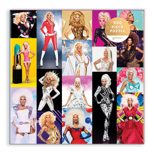 RuPaul's Drag Race 500 Piece Jigsaw Puzzle 500 Piece Puzzles World of Wonder Productions Inc. 