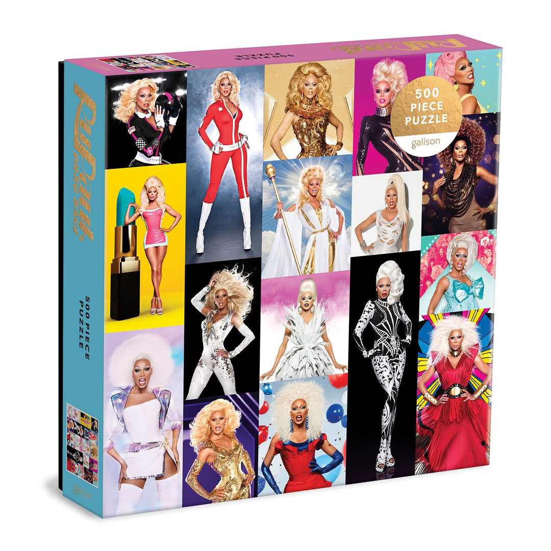 RuPaul's Drag Race 500 Piece Jigsaw Puzzle 500 Piece Puzzles World of Wonder Productions Inc. 