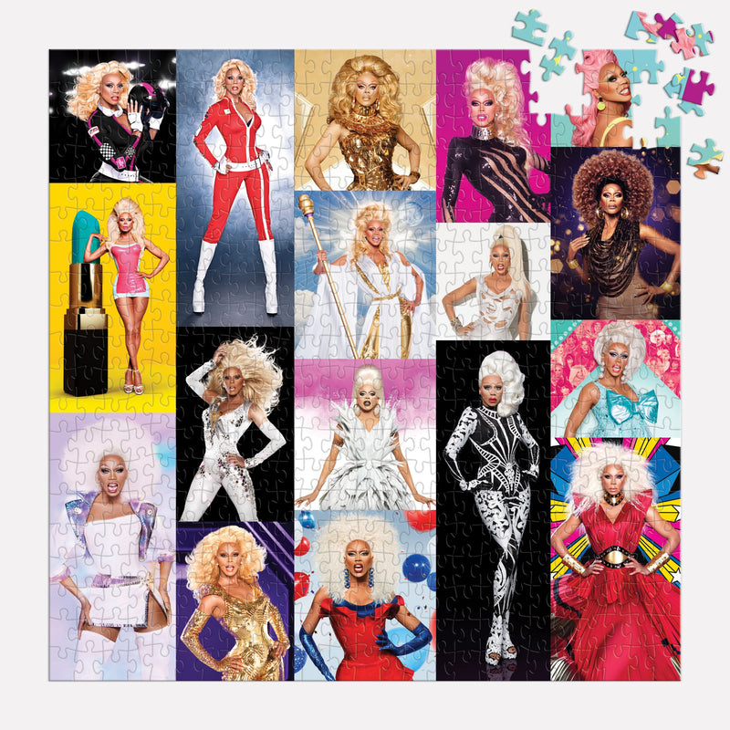 RuPaul's Drag Race 500 Piece Jigsaw Puzzle 500 Piece Puzzles World of Wonder Productions Inc. 