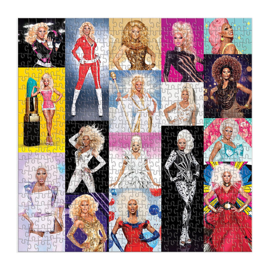 RuPaul's Drag Race 500 Piece Jigsaw Puzzle 500 Piece Puzzles World of Wonder Productions Inc. 