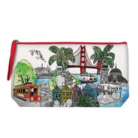 San Francisco Handmade Pouch Handmade Pouches Galison 