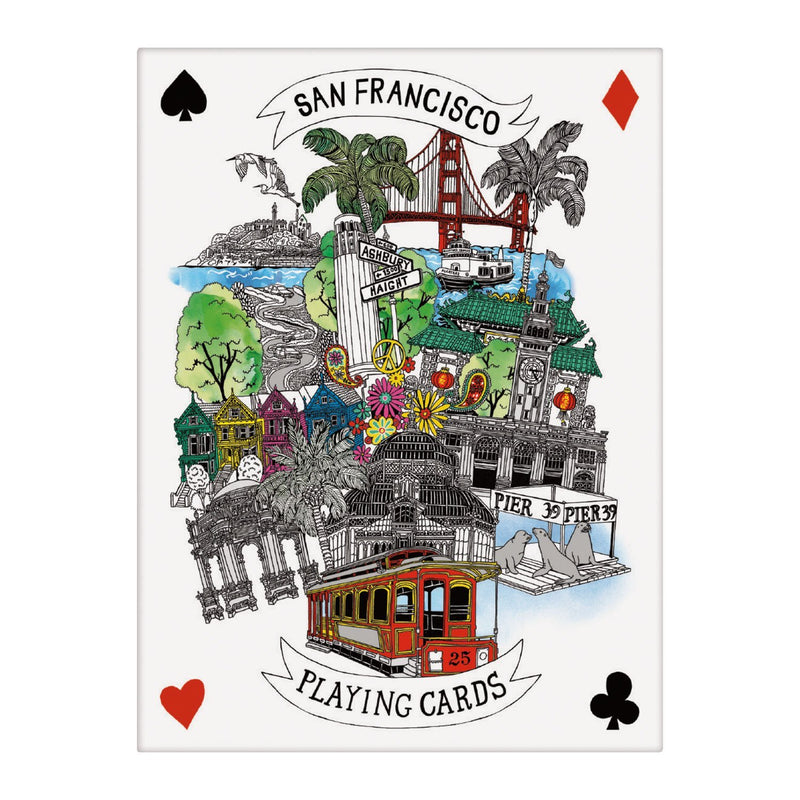 San Francisco Playing Cards Playing Cards Galison 